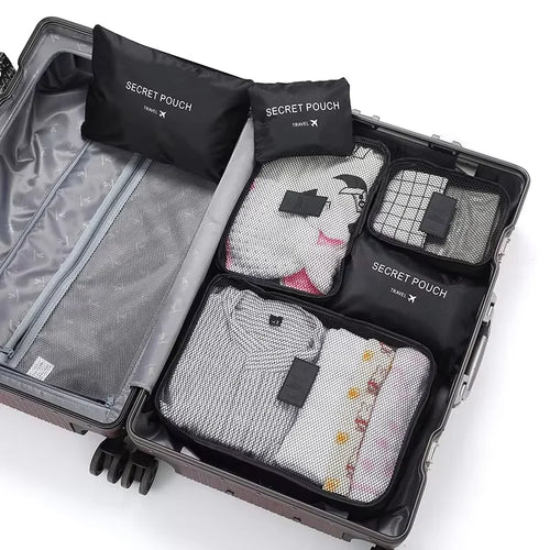 PAKTA 6-Piece Travel Packing Cube Set