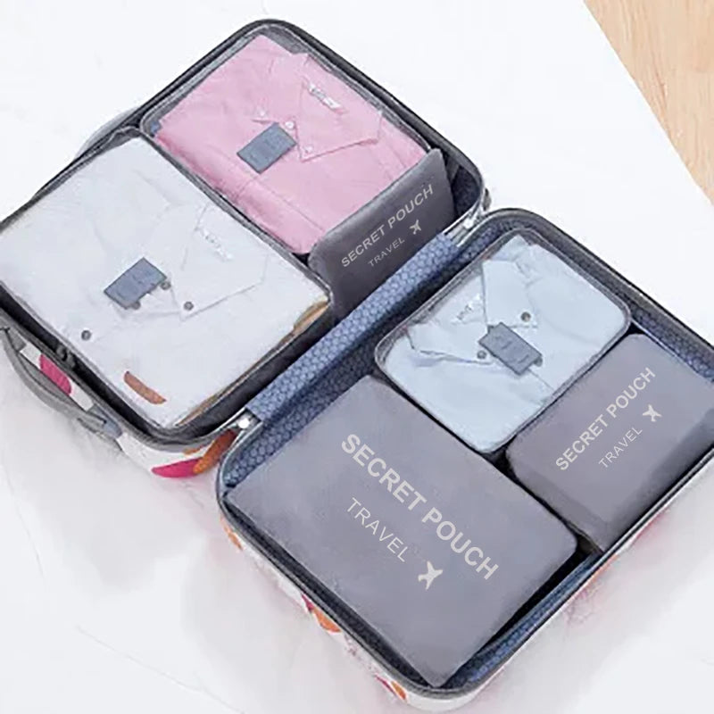 PAKTA 6-Piece Travel Packing Cube Set